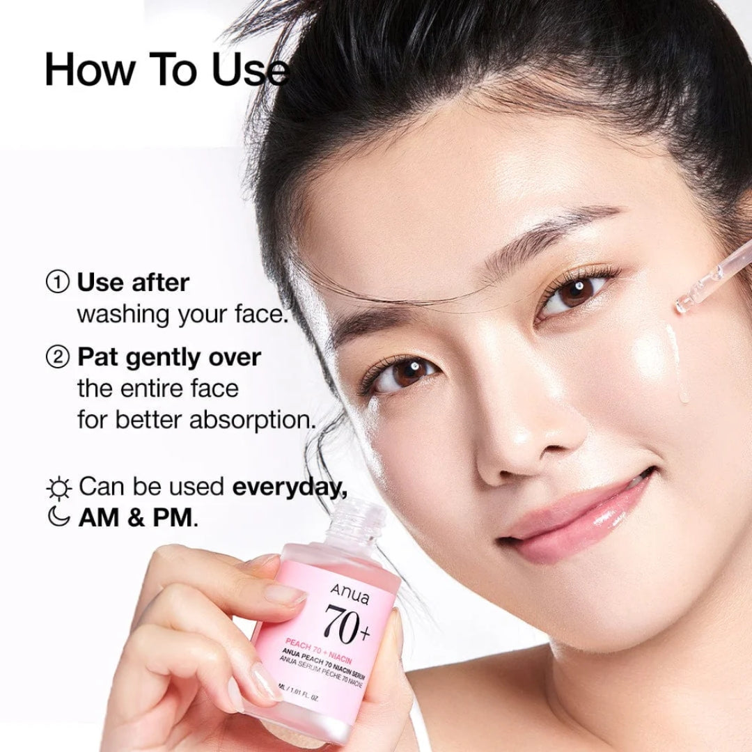Peach 70% Niacinamide Serum - 30ml