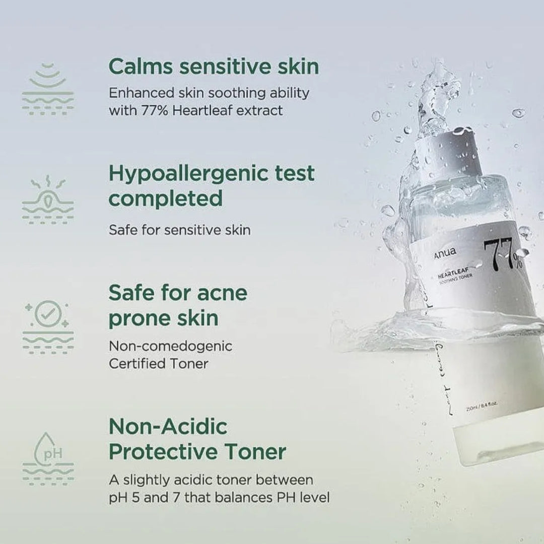 Anua HeartLeaf Soothing Toner 77%