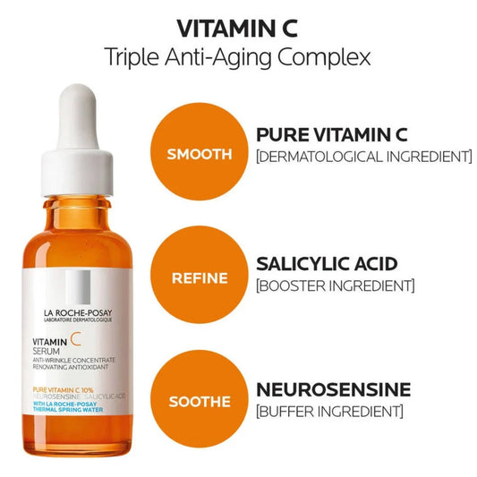 La Roche-Posay 10% Pure Vitamin C Serum – 30ml